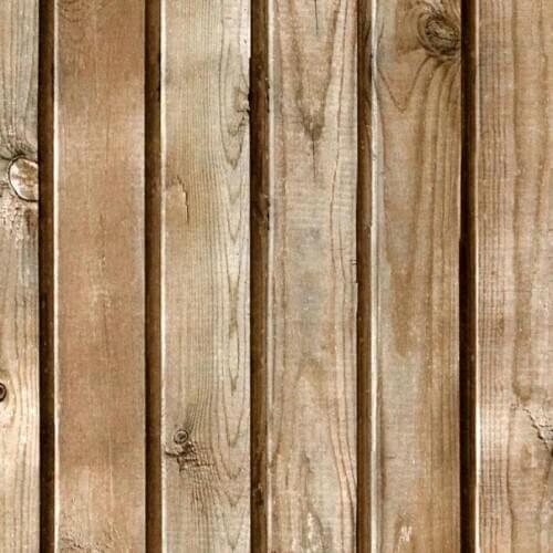 3D Striped Wallpaper Original Wood Color Retro Living Room Bedroom Ceiling Attic Ceiling Bed Room Wallpaper Volume 5.3m2 Vinyl