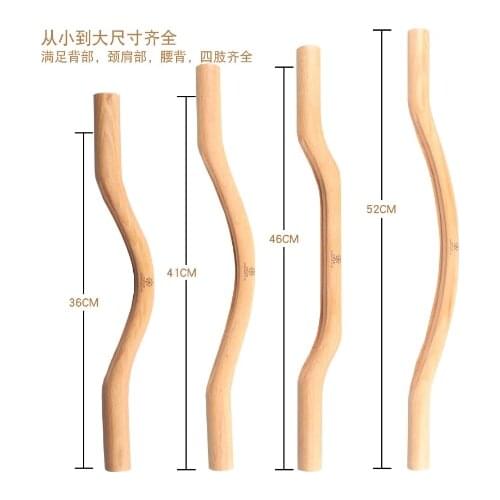 4pcs guasha stick Scraping stick back shoulder neck waist leg massage body general purpose free shipping