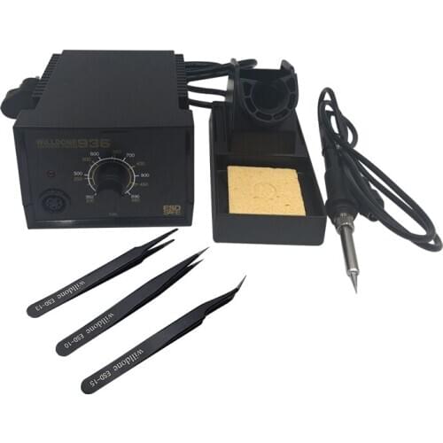 936 ESD lead free Adjustable Constant Temperature soldering station with soldering iron for mobile repair High Quality