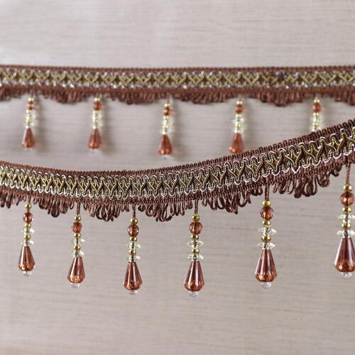 Curtain Accessories Hanging Spike Beads Curtain Accessories Small Diamond Lace Tassel Dragon Beard Curtain Accessories