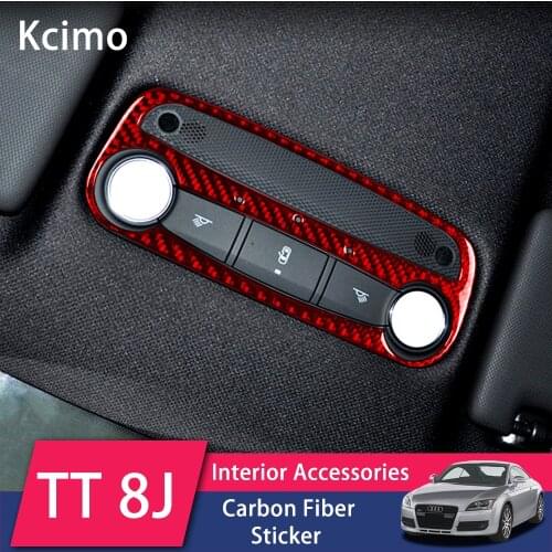 Car Accessories Interior Reading Light Control Plane Auto Stickers For Audi TT 8n 8j TTRS Auto Styling