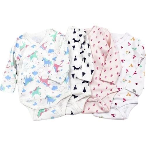 Newborn Clothes Spring Autumn Cotton Long Sleeve Baby Girl Onesie Unisex Infantil Boys Bodysuits Twins Body Clothing