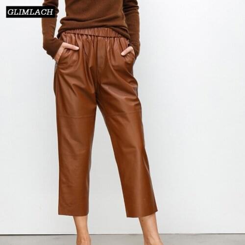 GLIMLACH Women's Wide Trousers