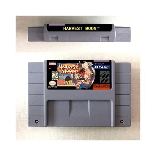 Harvest Moon - RPG Game Card US Version English Language Battery Save