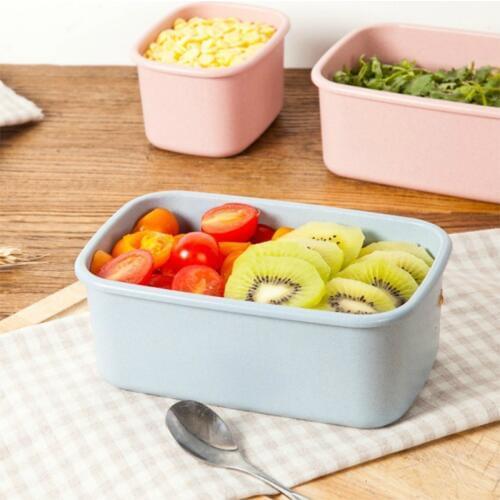 Keelorn Wheat Straw Preservative Kitchen Food Sealed Tank Grains And Grains Moisture-proof Environmental Friendly Lunch Boxes