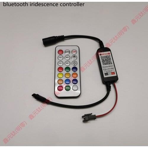 Iridescence strip LED controller bluetooth 5-24V APP control 3pin dimmers 1903 2811 19703 2812 Tone change light gradient burst