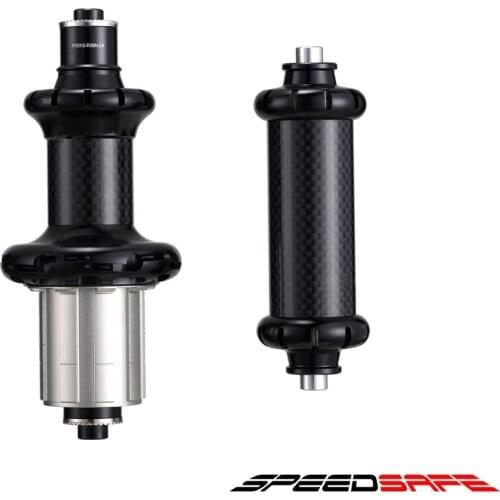 Light Weight 85g/206g Powerway R36 20/24 Holes Road Bicycle Carbon Hubs Red Spoke Holes 20/24H(1:1) O.L.D 100mm/130mm Bike Parts