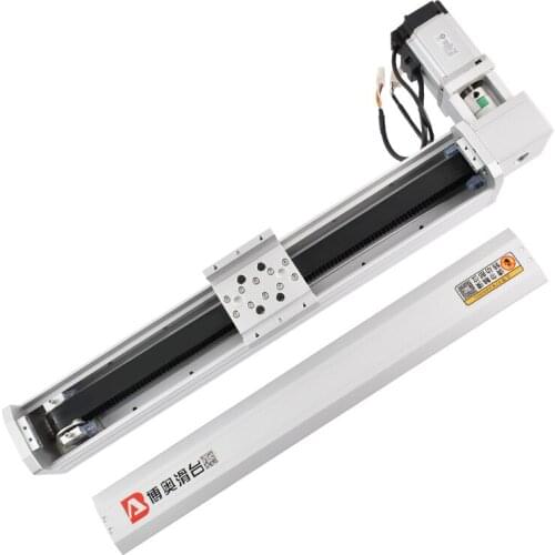 Linear Module Semi-Closed Electric Guide Belt Synchronous Belt Module Linear Module Sliding Table Customized Table Saw