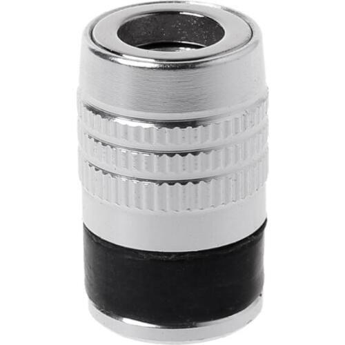 Magnetic Ring 1/4" 6.35mm Metal Strong Magnetizer Screw Electric Phillips Screwdriver Bits