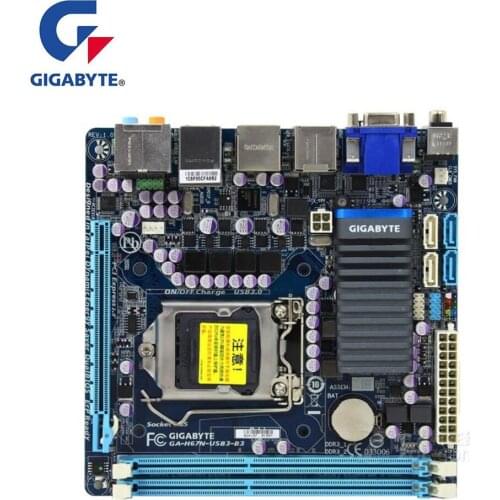 MINI-ITX ITX HTPC For Gigabyte GA-H67N-USB3-B3 H67N-USB3-B3 Motherboard LGA 1155 H67 Used Desktop Mainboard SATA3 PCI-E X16 2.0