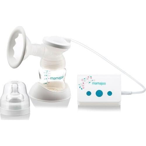Mamajoo Electric Usb Single Breast Pump & 1 X Pes Feeding Bottle 150 Ml
