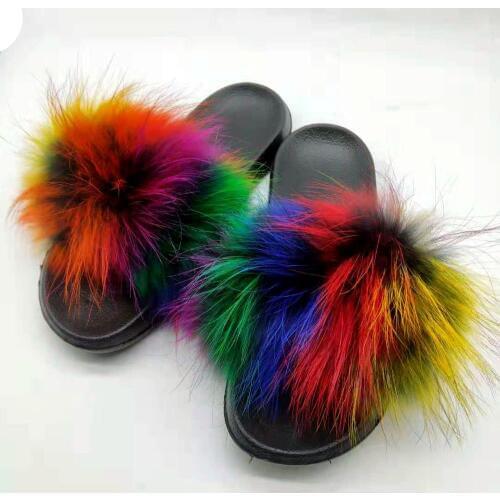 Mudibear Woman Summer Slippers Sandals Fashion Colorful Ladies Slippers Round Toe Comfortable Footwears Breathable