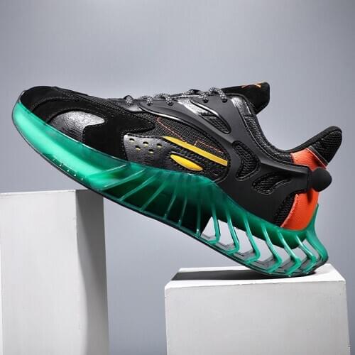 Sports Shoes for Male Cushioning Platform Running Shoes Men Mens Trainers Zapatillas de Hombre Mesh Breathable Jogging New 2020