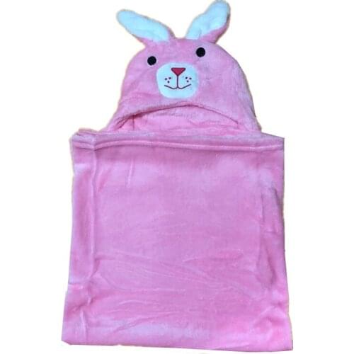 New Arrivals Comforter Baby Washable Blanket Cartoon 3D Design Hooded Infants Stroller Wrap Newborn Bedding Blankets A00251