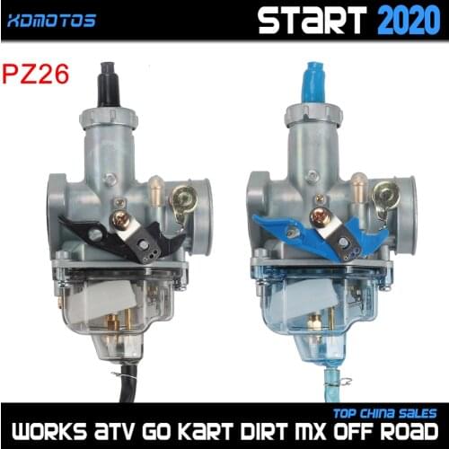 New PZ26 26mm Carburetor For Honda CB125 XL125S TRX250 TRX 250EX XR100 XR200 CG CB 125 150 cc ATV Quad Dirt Bike Motorcycle