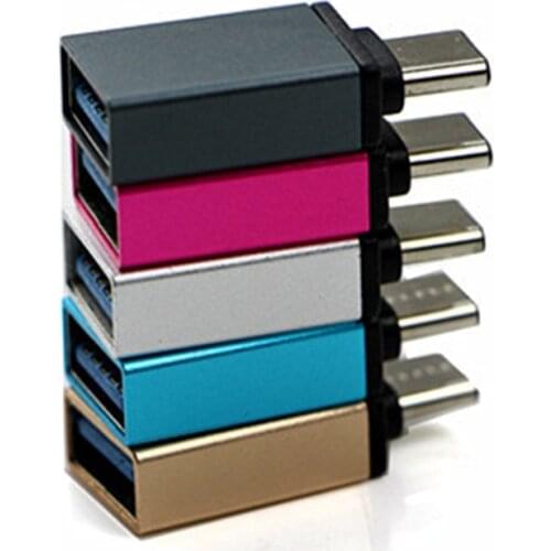 USB Type C OTG Adapter Type-C Male To USB 3.0 Female OTG Data Adapter Converter Cable Adapter For Computer Smart Phone PC Laptop