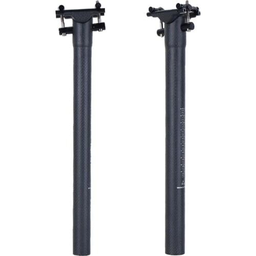 Full Carbon Bicycle Seatpost MTB Road Mountain Bike Seat Tube 27.2/30.8/31.6*300/350/400MM Bike Parts