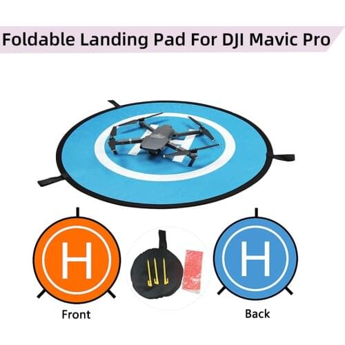Foldable Landing Pad 55 70 75 80CM For DJI Mavic Pro Mini 2 Air Spark Phantom 3 4 FIMI X8 Drone Parking Universal Accessories