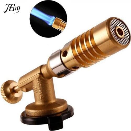 Welding Torch High Temperature Brass Mapp Gas Turbo Torch Brazing Solder Propane Welding Plumbing For Welding Soldering Tool