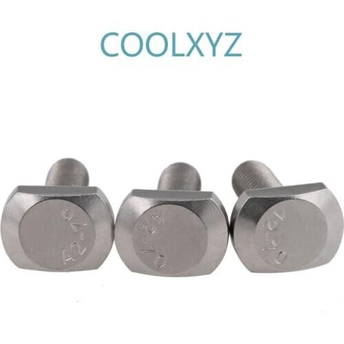 304Stainless steel T-bolt T-slot bolt T-shaped platen screw GB37 1Pcs