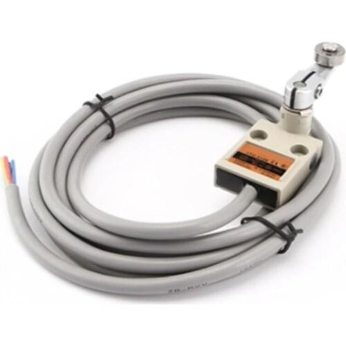 TZ-3104 IP67 4Wire Roller Lever Plunger Limit Switch SPDT NO+NC Copper wire 3 Meter