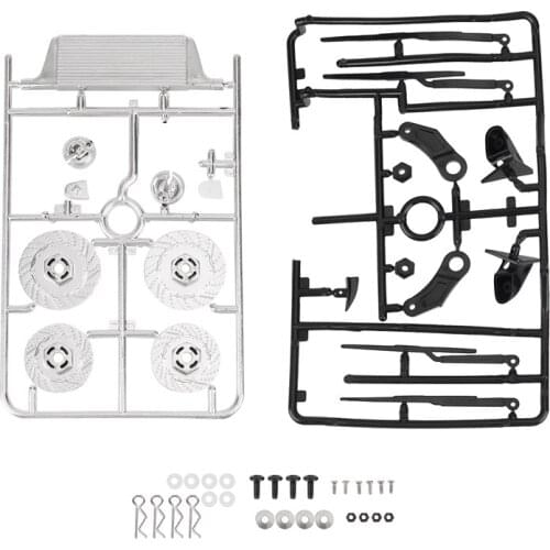 1/10 RC Car Parts Racing on Road Drift Model Car Exhaust Dummy Brake Disc Accessories Vehicles Model for Speed Control