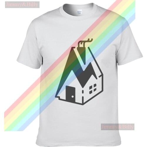 The Gray Home Of The Marmot Retro Casual T Shirt Mens Summer Black 100% Cotton Short Sleeves O-Neck Tee Shirts Tops Tee Unisex