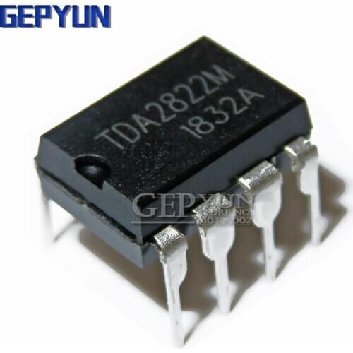 10PCS TDA2822M TDA2822 DIP DIP8 Gepyun