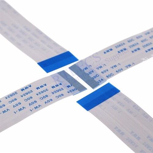 5 pcs FFC FPC Jumper Flexible flat cable 36 Pin 0.5mm pitch 100 150 200 300 mm Length Same Contact Side Type A