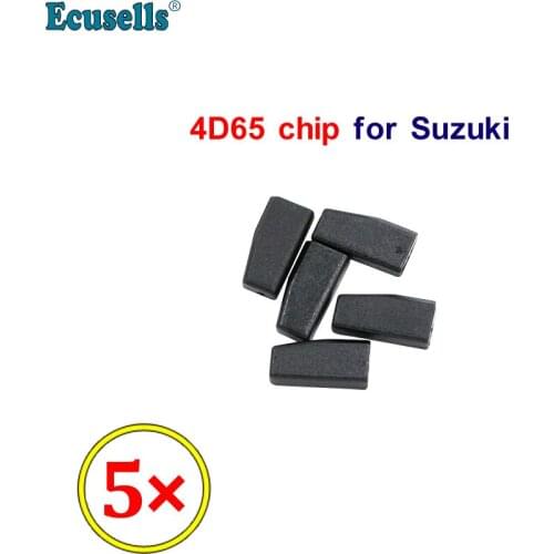 5pcs/lot ID4D65 chip carbon (TP27) 80bit 4D65 chip for Suzuki Alto Jimny Liana