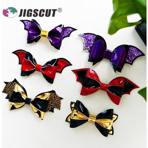 Halloween hair bow mold, metal steel ruler and wood cutting dies can be used for most machines on the market