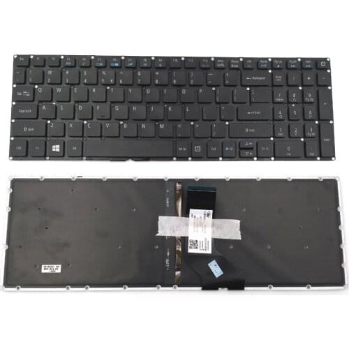 New US Laptop Keyboard for Acer Aspire 5 A515-51 A515-51G A515-51G-503E A515-51G-50AC A515-51G-50RD Series With Backlit