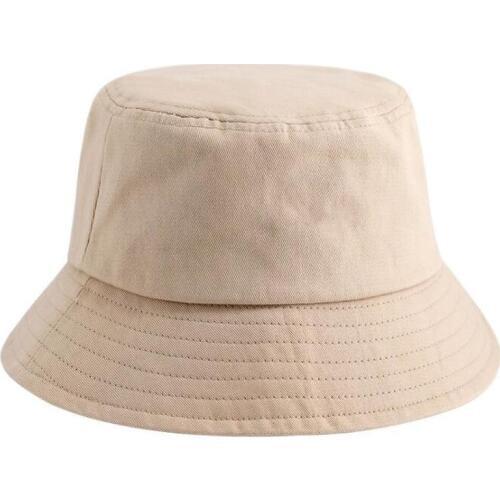 Unisex Summer Foldable Bucket Hat Women Outdoor Sunscreen Cotton Fishing Hunting Cap Men Sun Prevent Hats