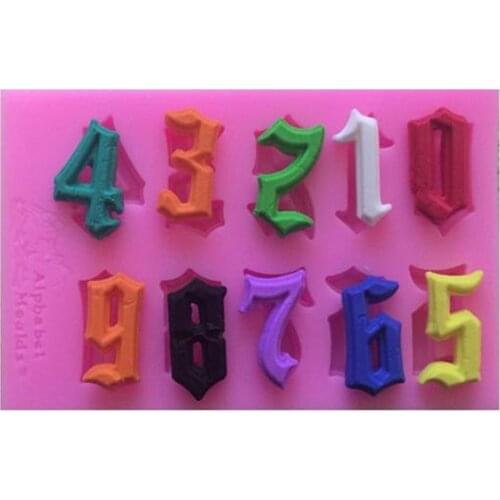 Cake Decoration DIY Tools Cute Cartoon Figures 3D Chocolate Liquid Silicone Molds Pastry Mould Jello Pudding Ice Cube Soap Molds