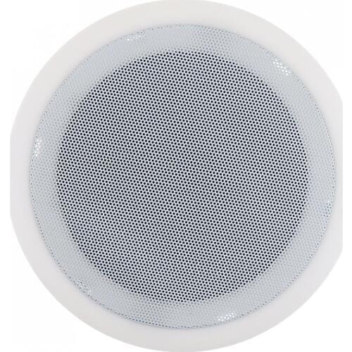 2pcs/lot 5 Inch 5W Fashion Microphone Input USB MP3 Player Ceiling Speaker Public Broadcast Background Music Speaker for Home