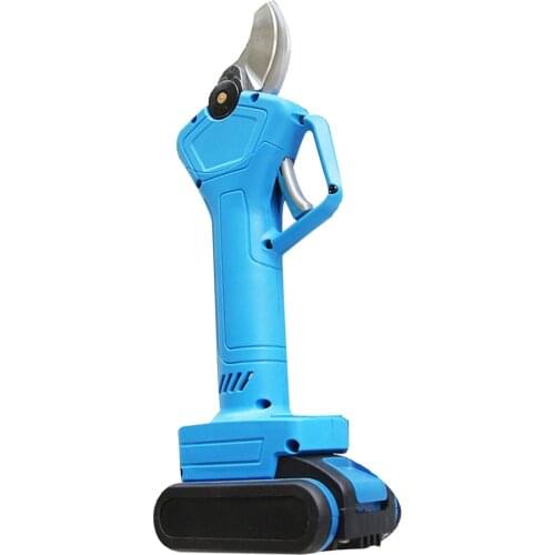 21V 35mm Electric Pruning Scissors Lithium-ion Pruning Shear Efficient Scissors 3.5 LCD Display Electric Fruit Branch Cutter