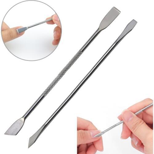Fashion Double-Headed Stainless Steel Gel Nail Pushing Skin Nail Art Manicure Tool