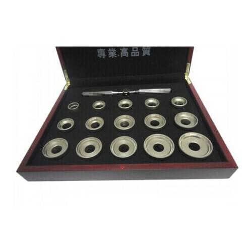 Set Of 15pcs Watch Case Back Opener With a Opening Wrench For Breit ling Watch Repair Tool