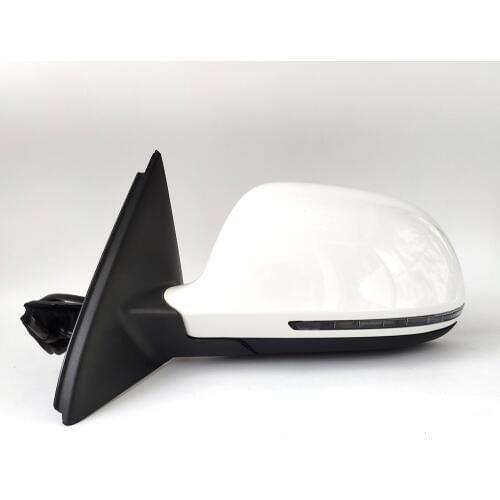 New 6 Pins Power Heated& Adjustable Glass LED Turn Signal Side View Mirror For Audi Q3 2013-2015