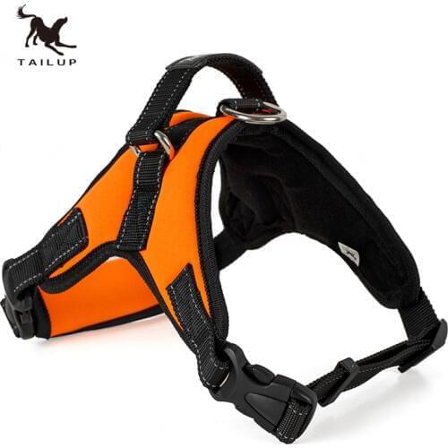 TAILUP Autumn And Winter Upgrade Material Service Large Dog Harness Vest