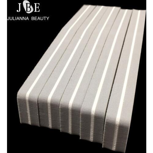 50pcs/lot 100/180 Trimmer Buffer lime a ongle Nail Art Tools Washable Buffing Sanding File Sponge Nail Files