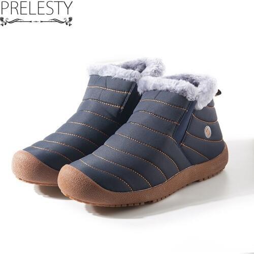 Prelesty Mens Winter Boots
