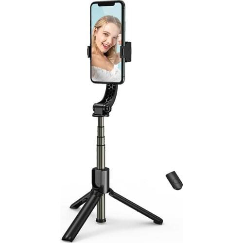 Mobile phone gimbal stabilizer balance selfie stick tripod, Bluetooth compatible remote control suitable for Gopro camera