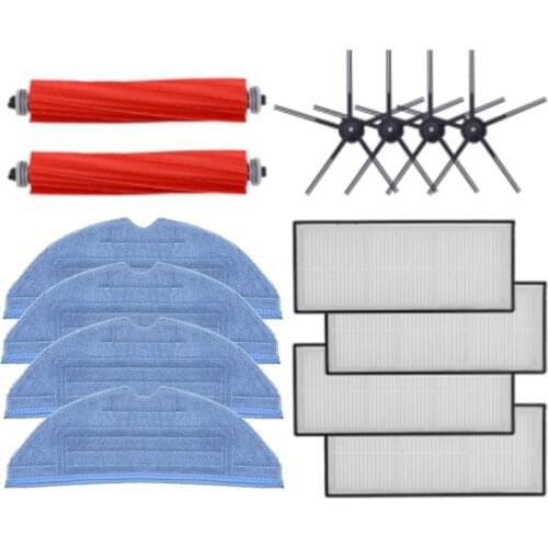 Replacement Main Brush Mop Rag Hepa Filter Side Brush for Xiaomi Roborock S7 / T7S Plus Vacuum Cleaner Spare Parts