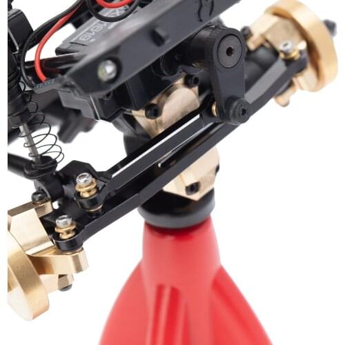 1:24 RC Aluminum Alloy High-tightening Tie Rod, Tie Links for Axial SCX24 90081, Crawler Car Trucks, Parts