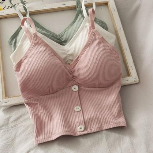 Woman Knitted Tank Top Women Strap Vest Sexy Female Knitting Crop Top Dropshipping