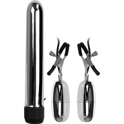 Female Bullet Vibrator Breast Stimulator Multi Purpose SM Accessories Couple Sex Toys Nipple Clamp For Women