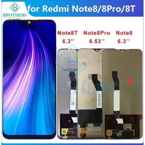 Original High Quality 6.3 inch For Xiaomi Redmi Note 8T Global M1908C3XG LCD Display Touch Screen Digitizer Assembly