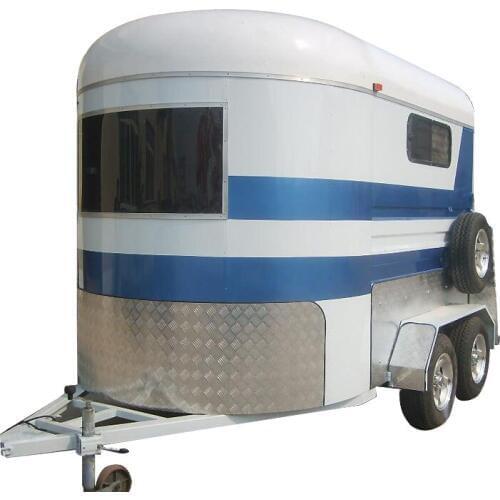 2 horse straight load standard horse trailer horse float for sale