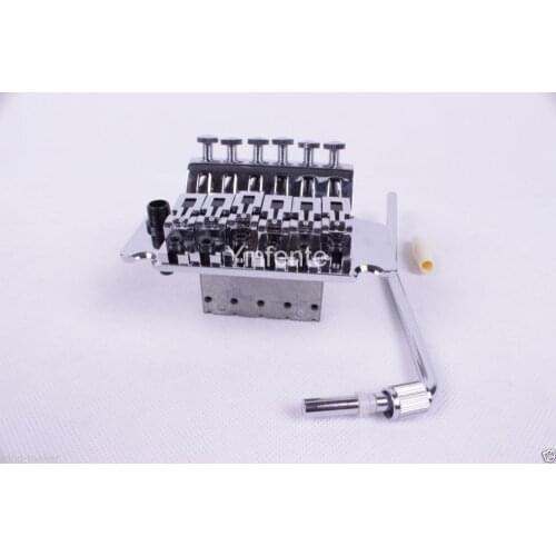 6 STRING Chrome Electric Guitar Tremolo Bridge Double Lock System BY927
